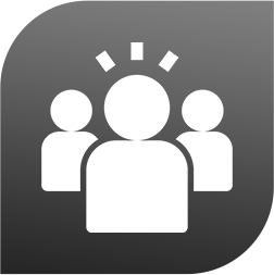 Ícone Desenvolvimento de Liderança